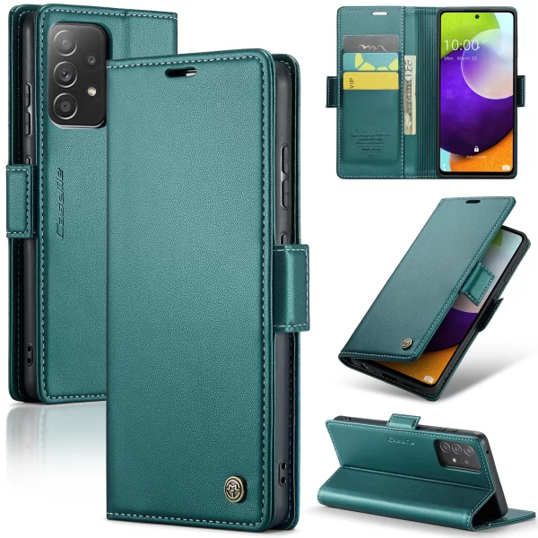Luxury Leather Wallet Case for Samsung Galaxy A16 5G