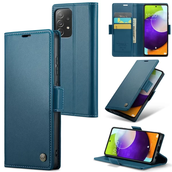 Luxury Leather Wallet Case for Samsung Galaxy A16 5G - Image 11