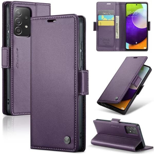Luxury Leather Wallet Case for Samsung Galaxy A16 5G - Image 10